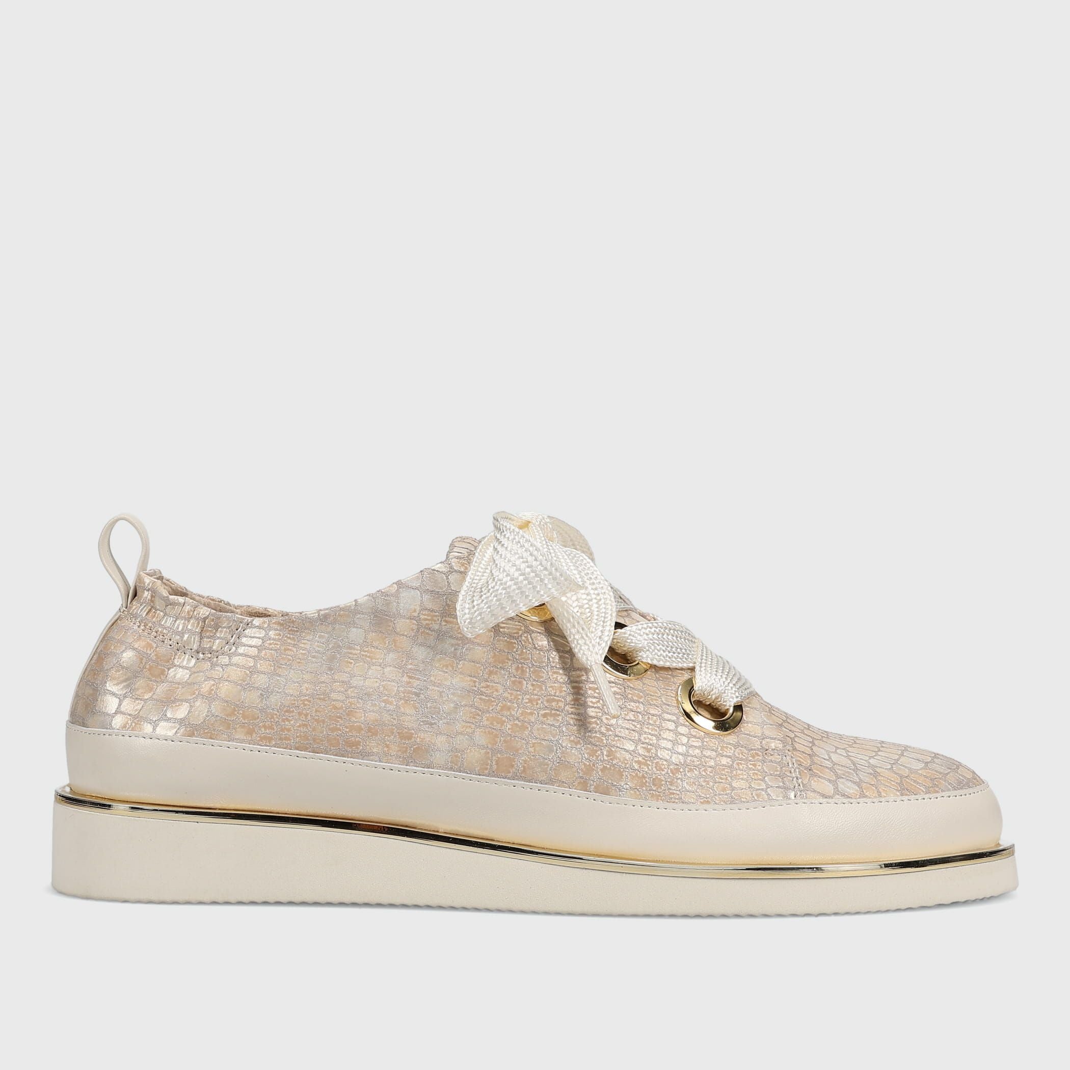 Lace Up Athleisure Tennis Shoe - TresChicTexas
