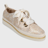 Lace Up Athleisure Tennis Shoe - TresChicTexas