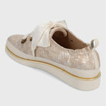 Lace Up Athleisure Tennis Shoe - TresChicTexas