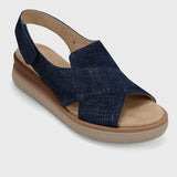 Hydra Denim Sandal - TresChicTexas