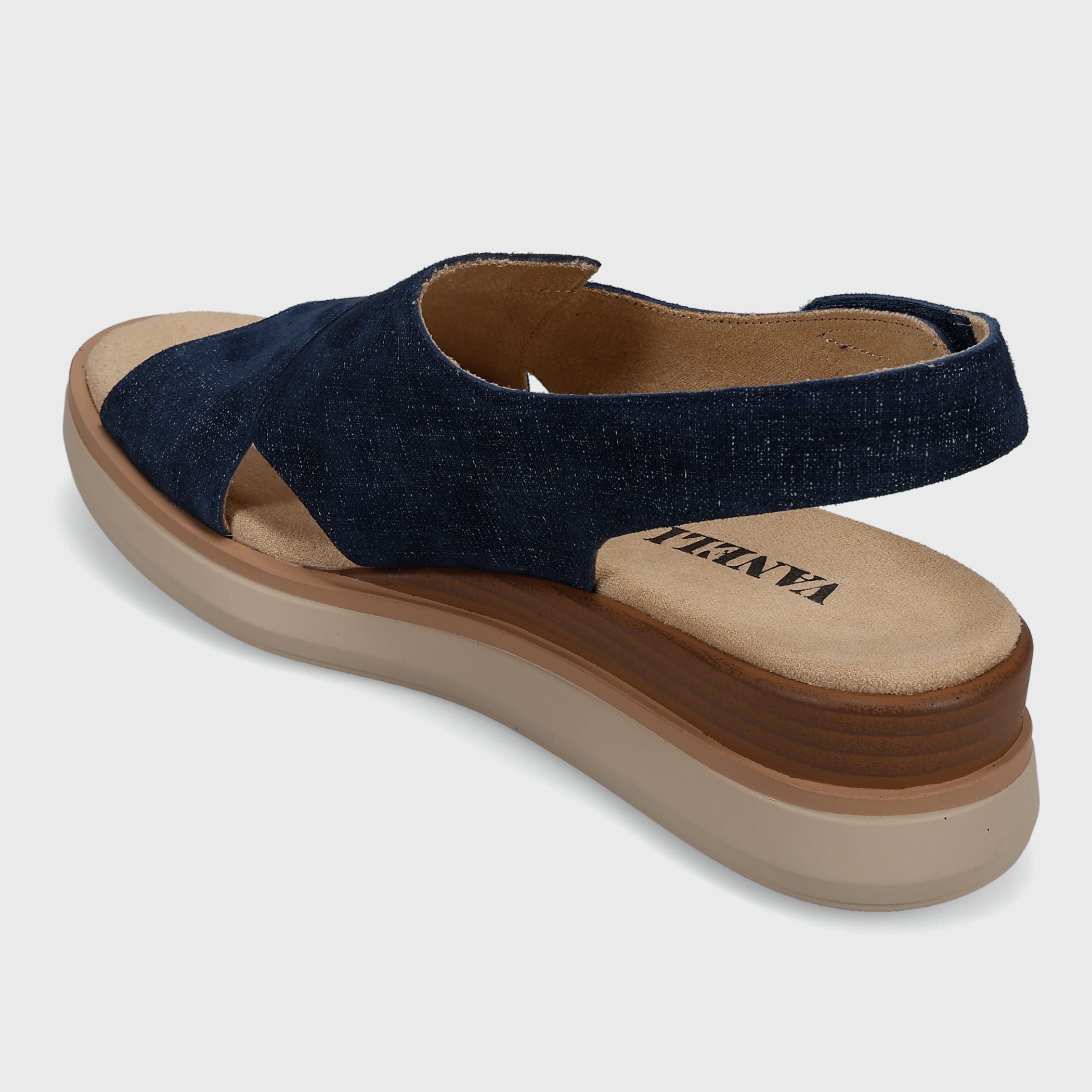Hydra Denim Sandal - TresChicTexas