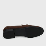 Suede Apron Toe Loafer - TresChicTexas