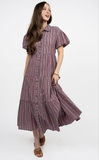 LAYERS OF STRIPES DRESS