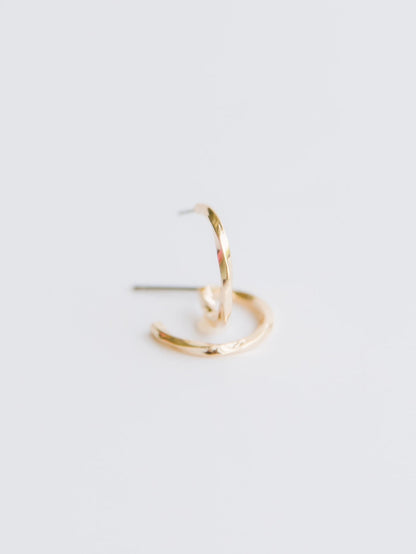 MM SMALL GOLDEN HOOPS