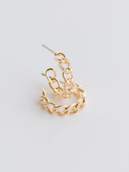 MM SMALL GOLDEN HOOPS