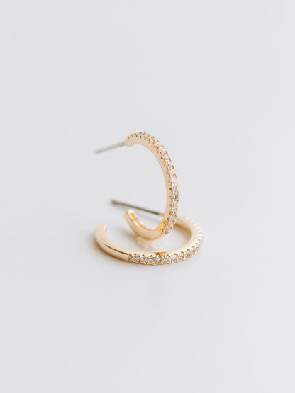 MM SMALL GOLDEN HOOPS