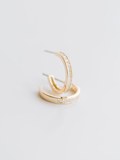 MM SMALL GOLDEN HOOPS
