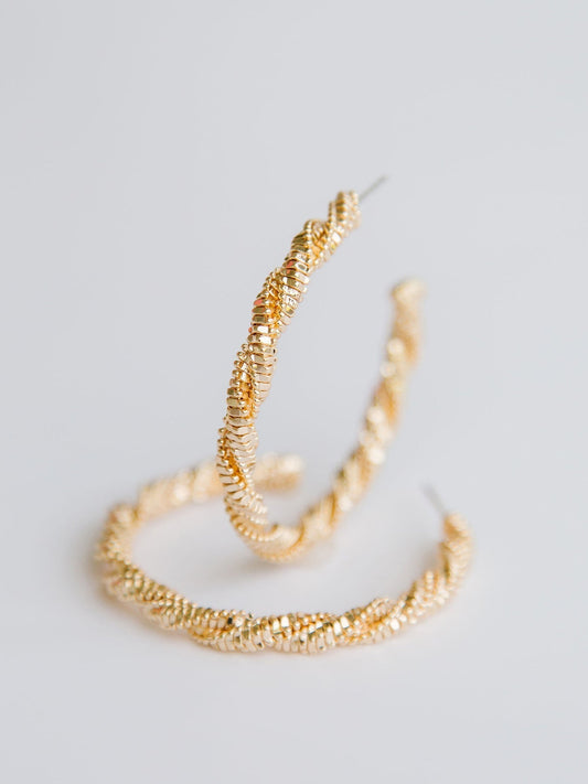 MM LARGE GOLDEN HOOPS