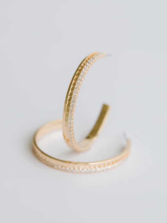 MM LARGE GOLDEN HOOPS