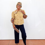 Check Garden Blouse