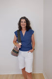Cap Sleeve Blouse
