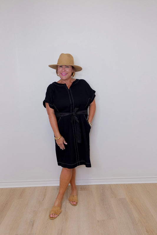 Bethany Linen Dress