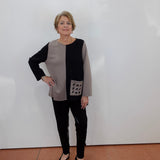 Ziva Tunic W/ Grommet Detail On The Pocket