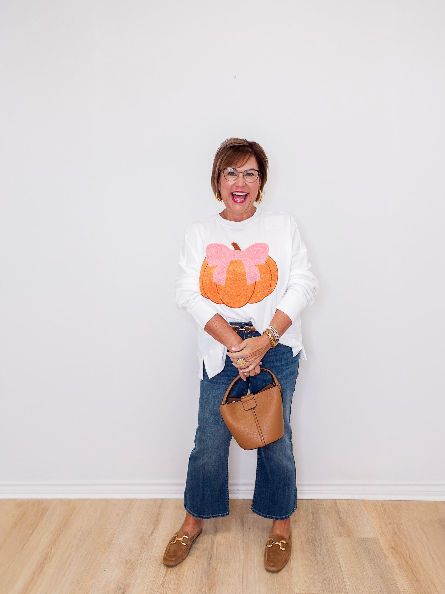 Pretty Pumpkin Relaxed Sweatshirt