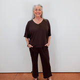 Dream Relaxed V-Neck Capri Set - TresChicTexas