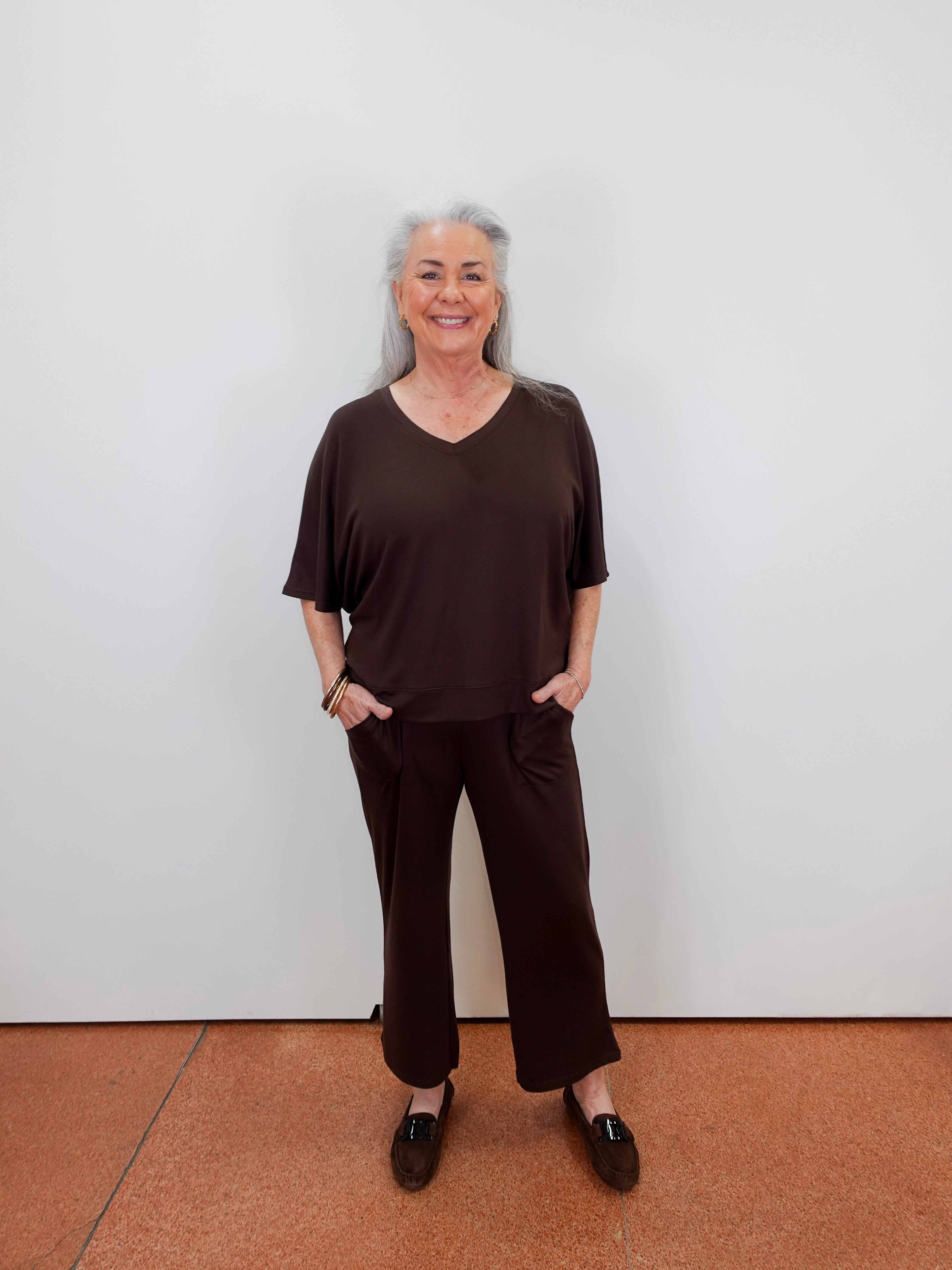 Dream Relaxed V-Neck Capri Set - TresChicTexas