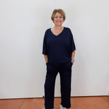 Dream Relaxed V-Neck Capri Set - TresChicTexas