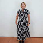 Jet Tie Front Dress - TresChicTexas
