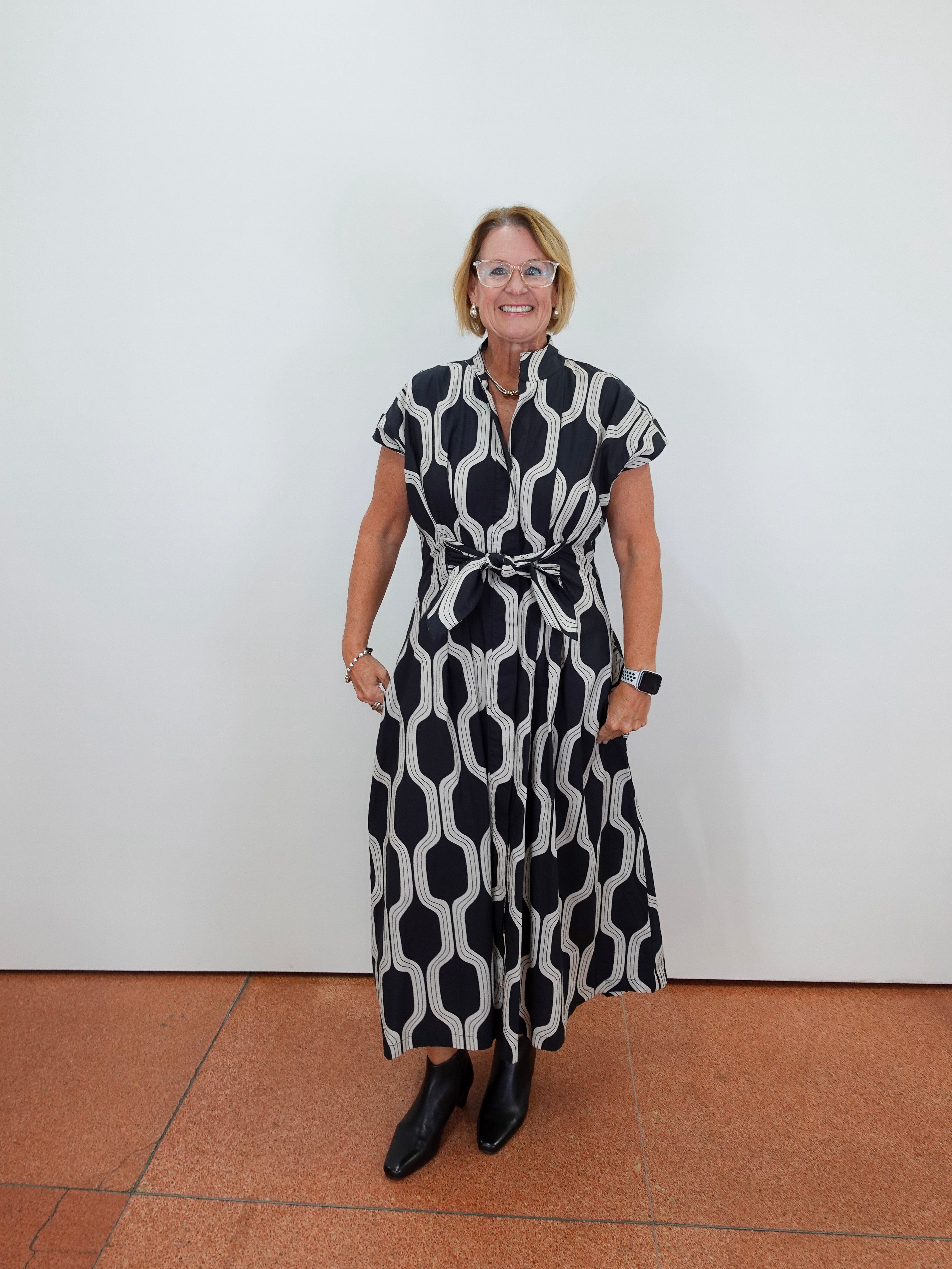 Jet Tie Front Dress - TresChicTexas