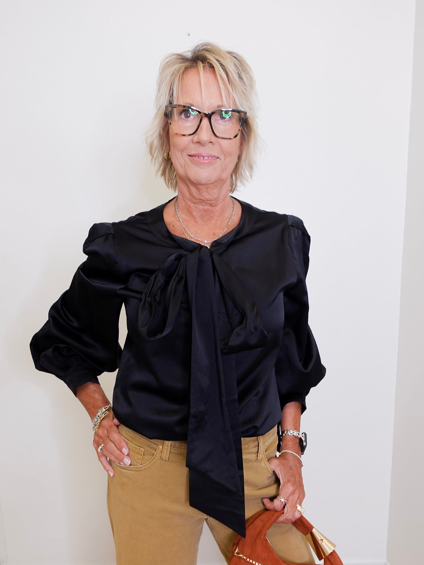 Silk Cotton Lillian Blouse