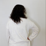 L/S Melange Sweatshirt Top