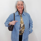 Denim Quilted Jacket
