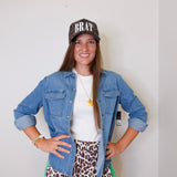 Brat Leopard Cap