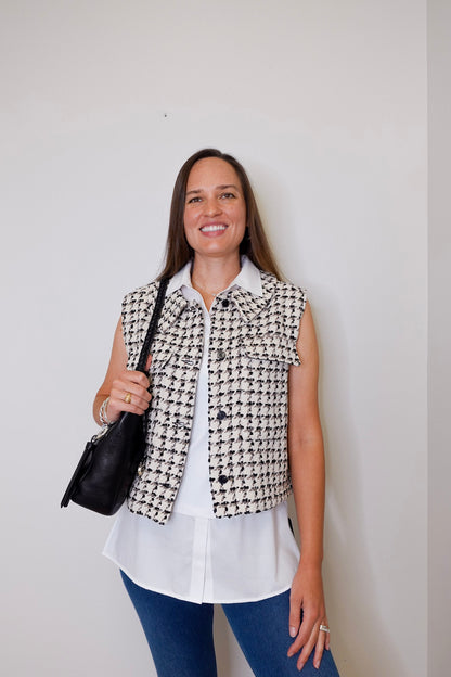 Tweed Vest