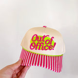 Out Of Office Canvas Cap