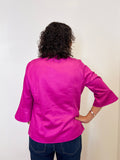 ORCHID KNOTTED BLOUSE