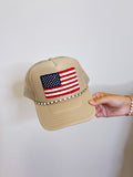 FLAG PATCH TRUCKER CAP