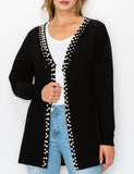 SYANI KNITTED SWEATER W/ PEARLS