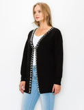 SYANI KNITTED SWEATER W/ PEARLS