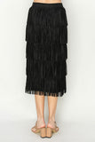 JAYLEEN FRINGE SKIRT