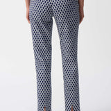 JACQUARD GEOMETRIC SLIM PANT