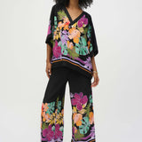 Floral Print Boxy Blouse