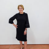 Silky Knit A-Line Dress