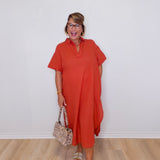 Zoey Solid Dress