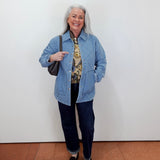 Denim Quilted Jacket