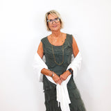 Aleena Silk Maxi Ruffle Dress