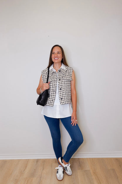 Tweed Vest