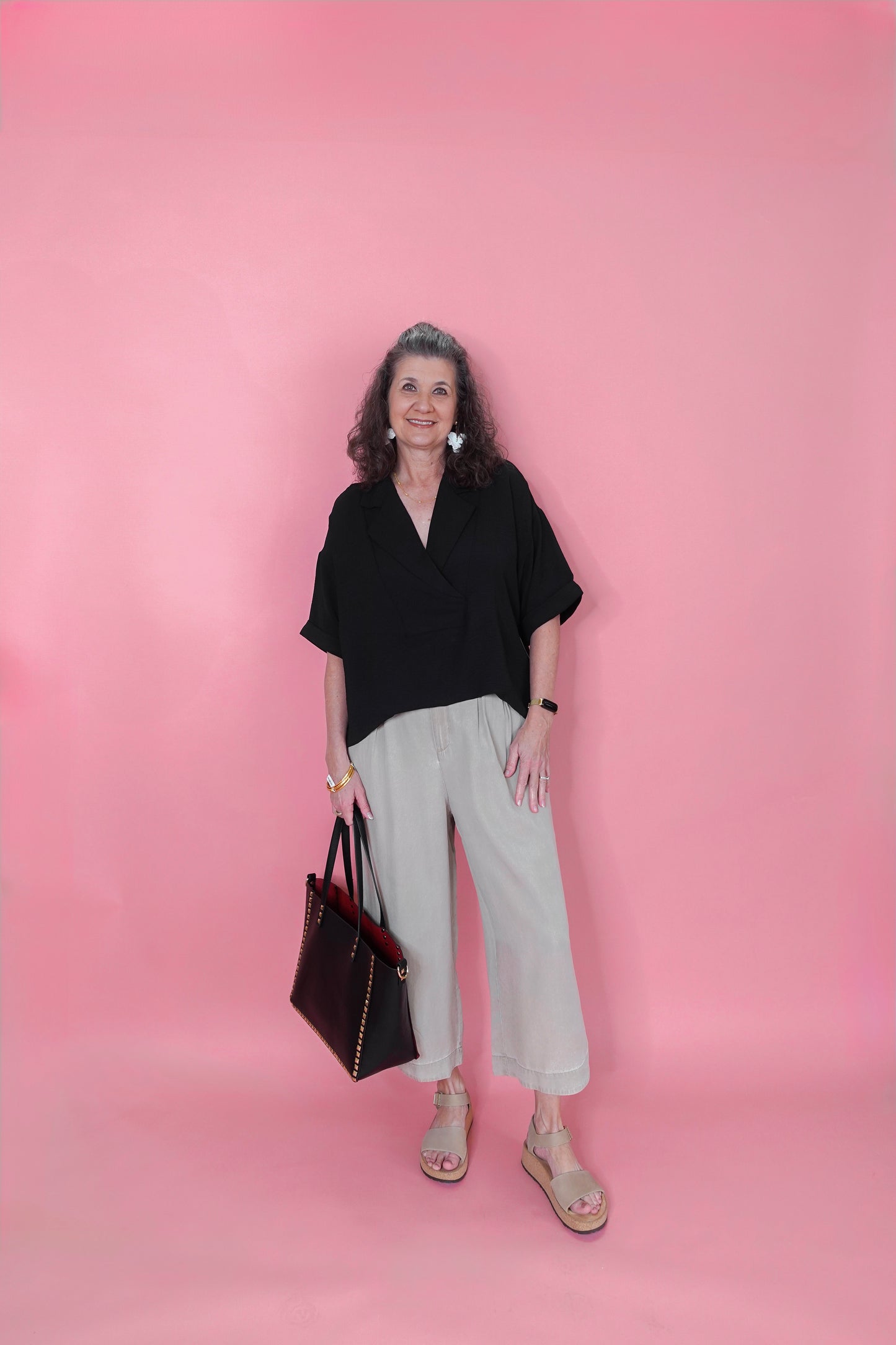 FLOWY PLEATED PANT
