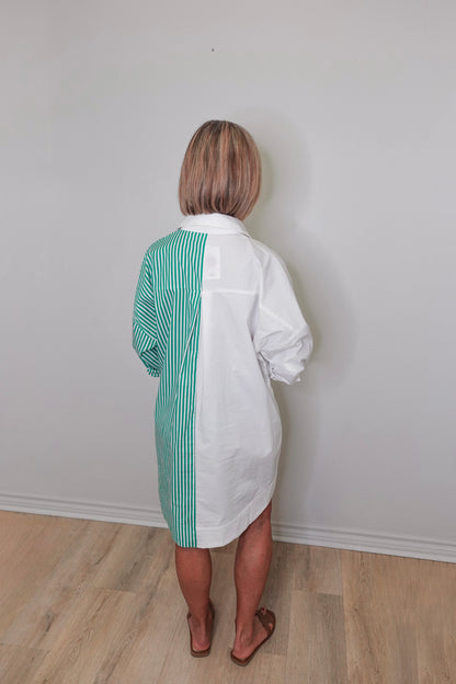 Stacey Stripe Contrast Dress