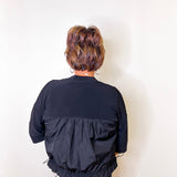 GATHERED CROPPED COVER-UP - TresChicTexas