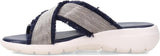 NESSIE DENIM CANVAS SANDAL