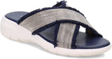 NESSIE DENIM CANVAS SANDAL