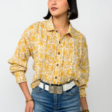 Tuxedo Gauze Top