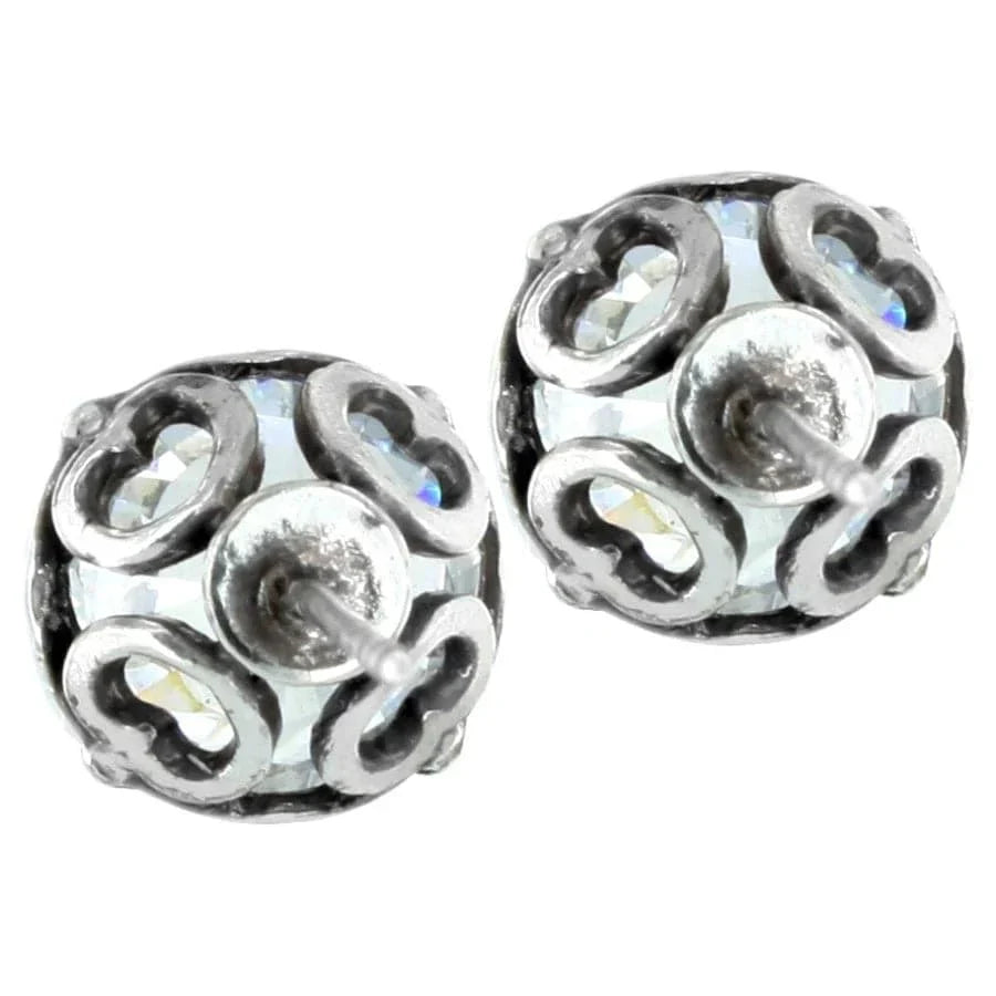 9 MM BRILLANCE STUD EARRINGS