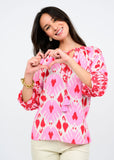 IKAT YOUR HEART TOP