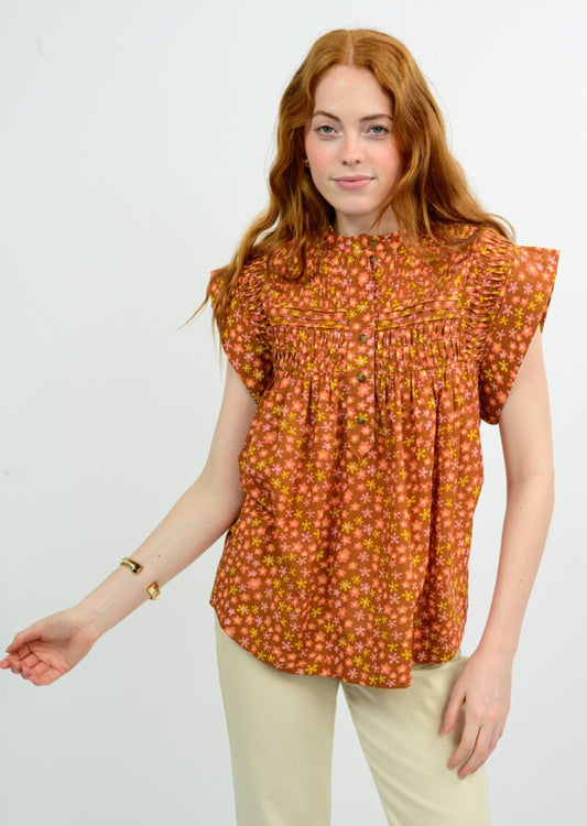 Days Of Flowers Top